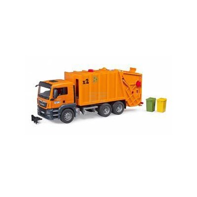 Ciężarówka MAN TGS śmieciarka, Bruder U03760 | Exvi