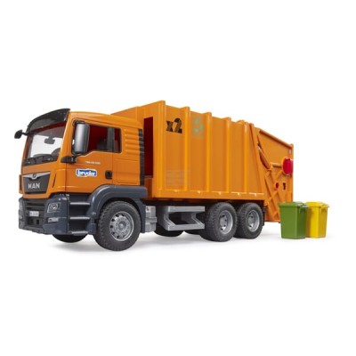 Ciężarówka MAN TGS śmieciarka, Bruder U03760 | Exvi