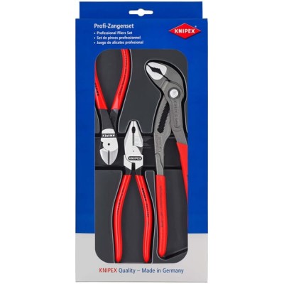Zestaw szczypiec Power-Pack 3-ele. Knipex TA002010 | Exvi