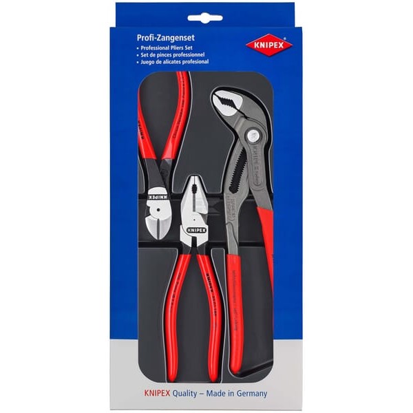 Zestaw szczypiec Power-Pack 3-ele. Knipex TA002010 | Exvi