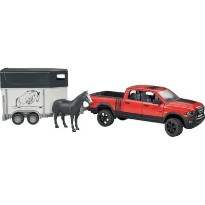 RAM Power z przyczepą do przewozu koni, Bruder U02501 | Exvi