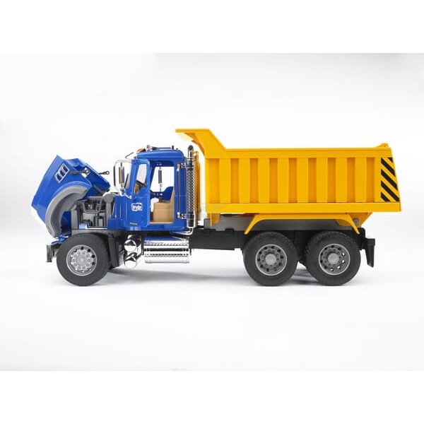Ciężarówka Mack wywrotka, Bruder U02815 | Exvi