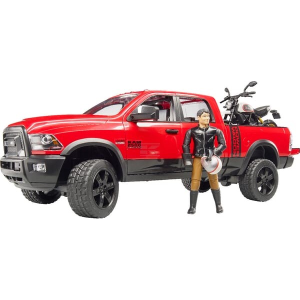 Ram 2500 z kierowcą i motorem Ducati, Bruder U02502 | Exvi