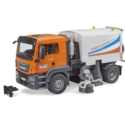Zamiatarka ulic MAN TGS LKW, Bruder U03780 | Exvi