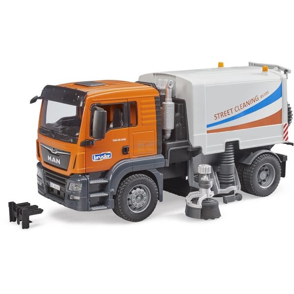 Zamiatarka ulic MAN TGS LKW, Bruder U03780 | Exvi