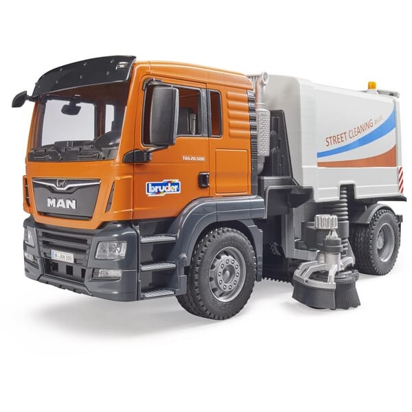 Zamiatarka ulic MAN TGS LKW, Bruder U03780 | Exvi