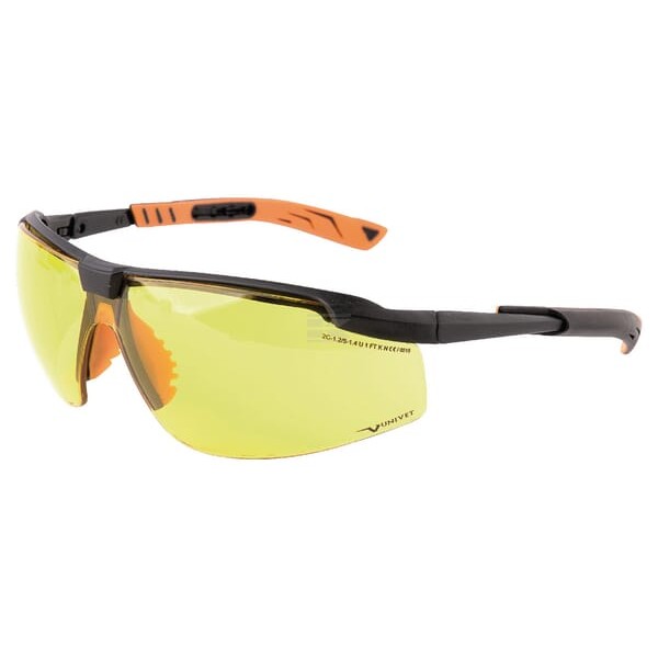 Okulary Univet 5X8 żółte AS+ AF+ 1956UV5X8030003 | Exvi