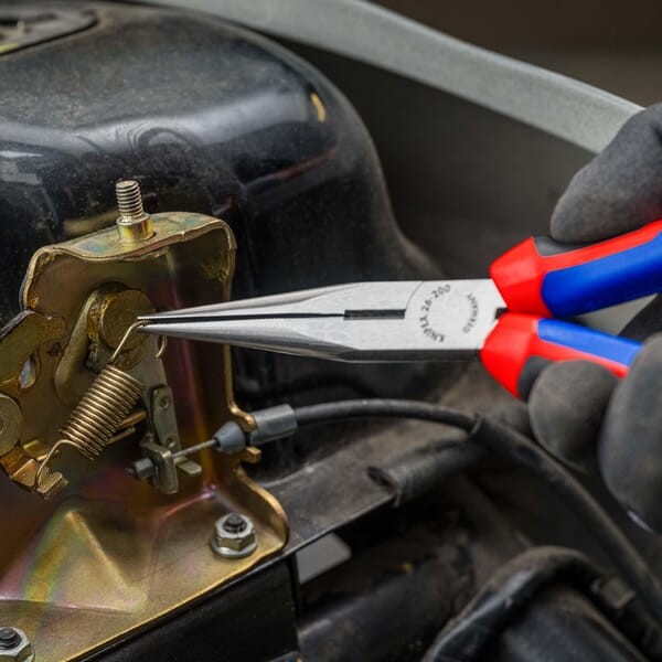 Szczypce wydłużone proste 200 mm Knipex TA2612200SB | Exvi