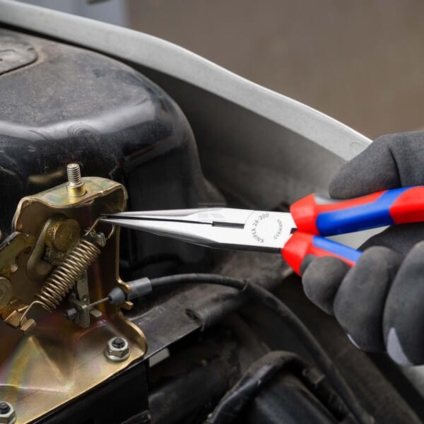 Szczypce wydłużone proste 200 mm Knipex TA2612200SB | Exvi