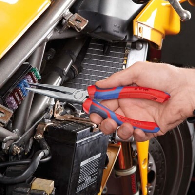 Szczypce wydłużone odgięte Knipex, 200 TA2622200SB | Exvi