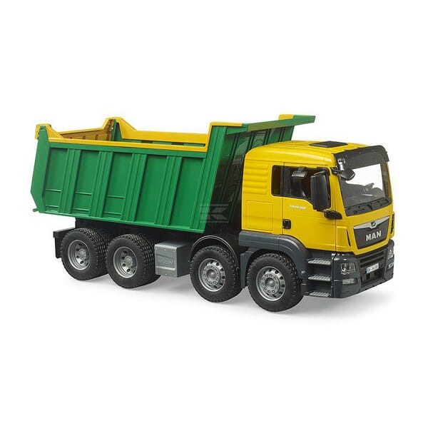Ciężarówka MAN TGS wywrotka, Bruder U03766 | Exvi