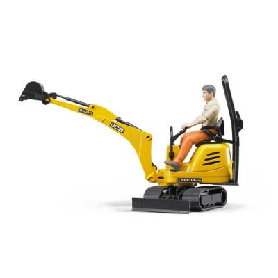 Minikoparka JCB 8010 z kierowcą, Bruder U62002 | Exvi