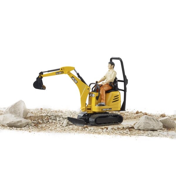 Minikoparka JCB 8010 z kierowcą, Bruder U62002 | Exvi