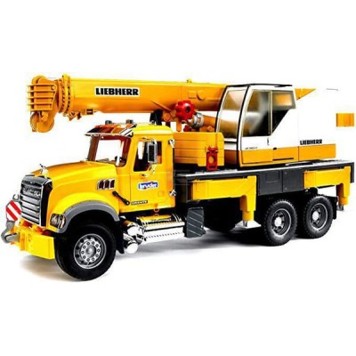 Ciężarówka z dźwigiem Liebherr Mack Granite U02818 | Exvi