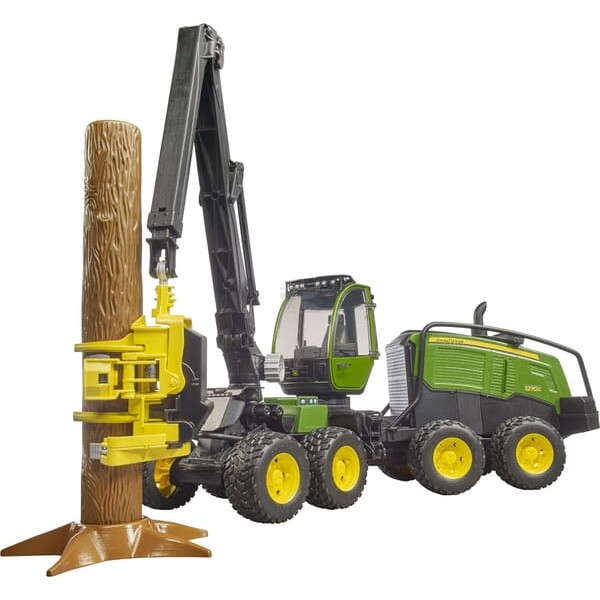 Kombajn zrębowy John Deere 1270G z drzewem U02135 | Exvi
