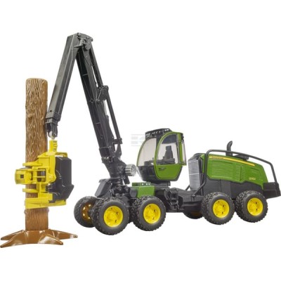 Kombajn zrębowy John Deere 1270G z drzewem U02135 | Exvi
