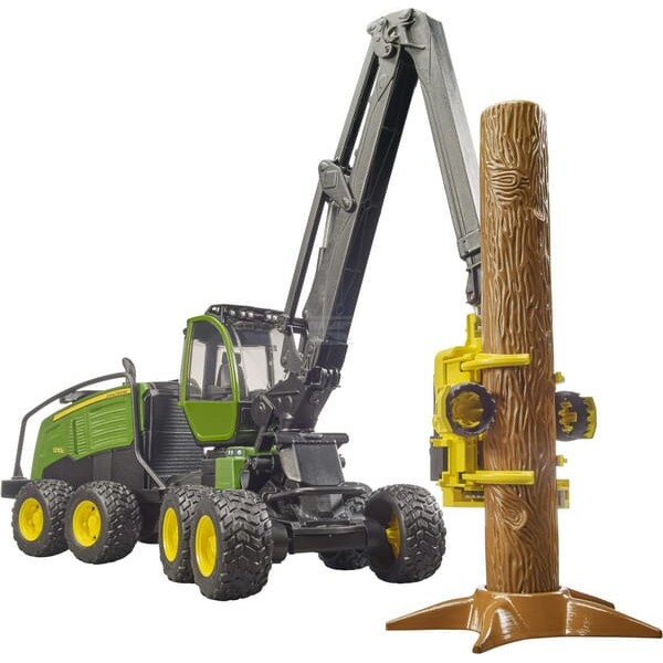 Kombajn zrębowy John Deere 1270G z drzewem U02135 | Exvi