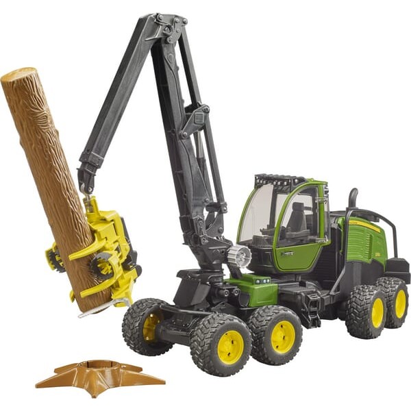 Kombajn zrębowy John Deere 1270G z drzewem U02135 | Exvi