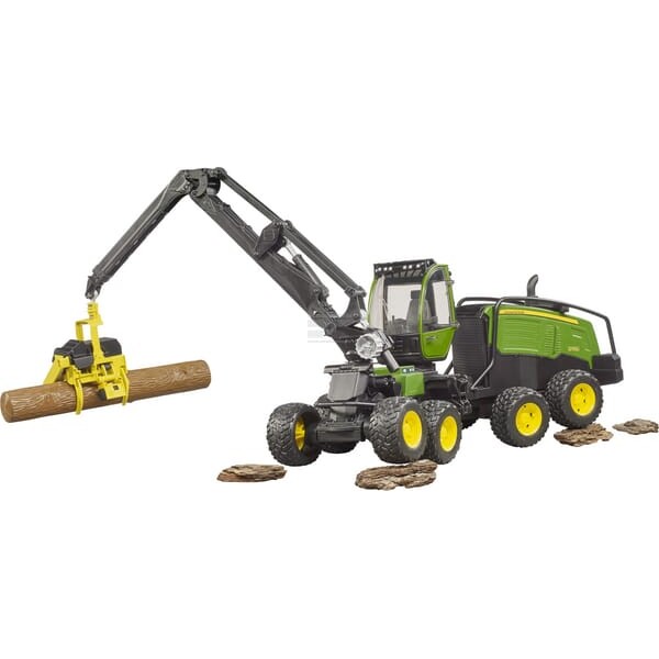 Kombajn zrębowy John Deere 1270G z drzewem U02135 | Exvi