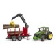 Ciągnik John Deere 7R 350 z przyczepą U03154 | Exvi