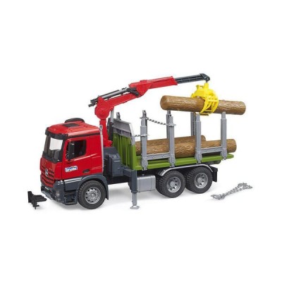 Ciężarówka MB Arcos zrywkowa z dźwigiem U03669 | Exvi