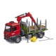 Ciężarówka MB Arcos zrywkowa z dźwigiem U03669 | Exvi
