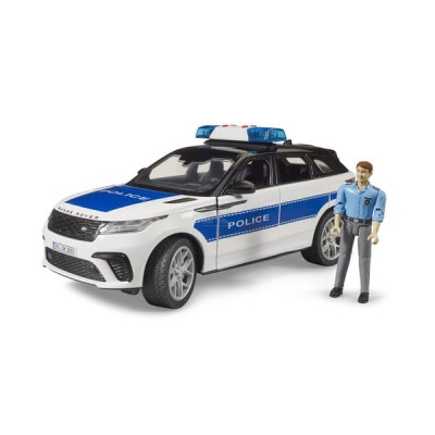 Radiowóz Range Rover Velar z policjantem U02890 | Exvi