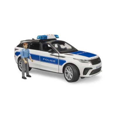 Radiowóz Range Rover Velar z policjantem U02890 | Exvi