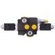 Rozdzielacz hydrauliczny 1-sekcyjny max ROZ50L/1E | Exvi