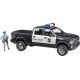 Dodge policyjny RAM 2500 z policjantem, Bruder U02505 | Exvi