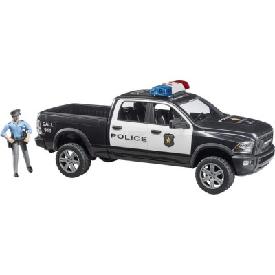 Dodge policyjny RAM 2500 z policjantem, Bruder U02505 | Exvi