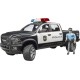 Dodge policyjny RAM 2500 z policjantem, Bruder U02505 | Exvi