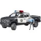 Dodge policyjny RAM 2500 z policjantem, Bruder U02505 | Exvi