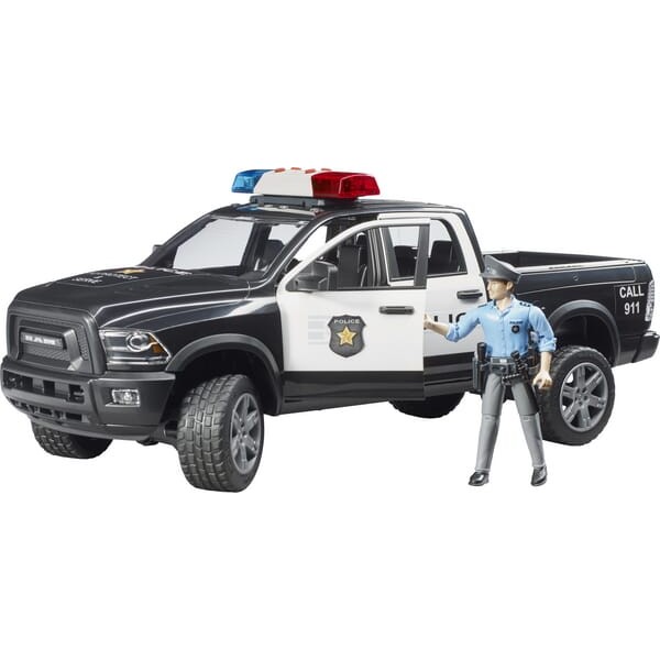 Dodge policyjny RAM 2500 z policjantem, Bruder U02505 | Exvi
