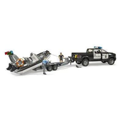 Samochód policyjny Pick up RAM 2500, Bruder U02507 | Exvi