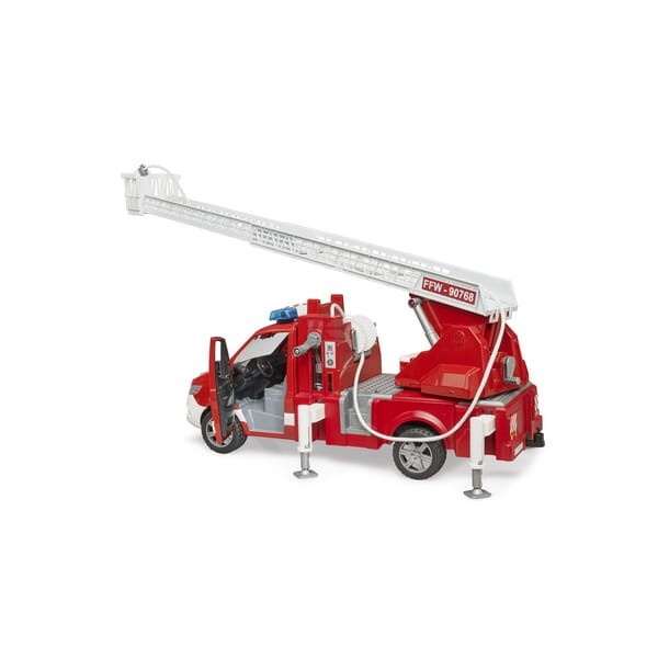 Wóz strażacki MB Sprinter z drabiną, pompą U02673 | Exvi