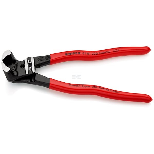 Szczypce czołowe z dźwignią Knipex, 200 mm TA6101200 | Exvi
