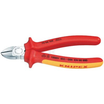 Szczypce ucinaczki boczne izolowane 160 mm TA7006160 | Exvi