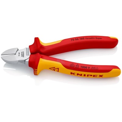Szczypce ucinaczki boczne izolowane 160 mm TA7006160 | Exvi