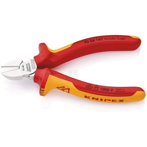 Szczypce ucinaczki boczne izolowane 180 mm TA7006180 | Exvi