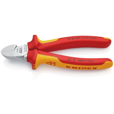Szczypce ucinaczki boczne izolowane 160 mm TA7026160 | Exvi