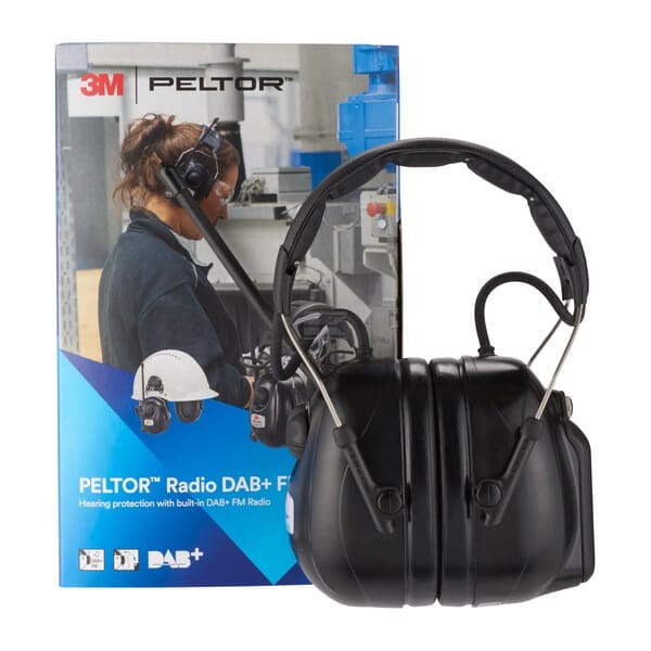 Ochrona suchu Peltor z radiem DAB+FM HRXD7A01 | Exvi