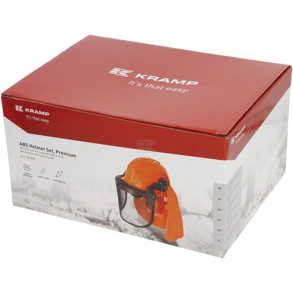 Kask ochronny dla pilarza kpl. Premium KH100100 | Exvi