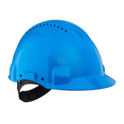 Kask ochronny G3000, niebieski G3000CUVBB | Exvi