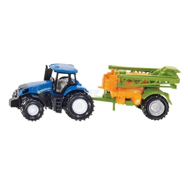 Ciągnik New Holland z opryskiwaczem polowym S01668 | Exvi