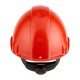 Kask ochronny G3000, czerwony G3000NUVRD | Exvi