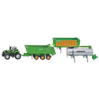Ciągnik Deutz z zestawem dodatkowych S01848 | Exvi