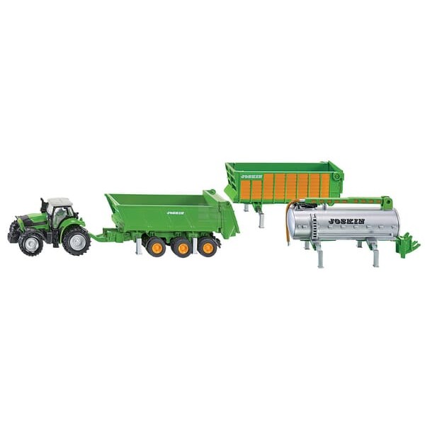 Ciągnik Deutz z zestawem dodatkowych S01848 | Exvi