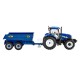 Ciągnik New Holland T6 + przyczepa wywrotka B43268 | Exvi