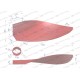 Skrzydło odkładni prawe 14-16" korpus nr.3 063283 | Exvi